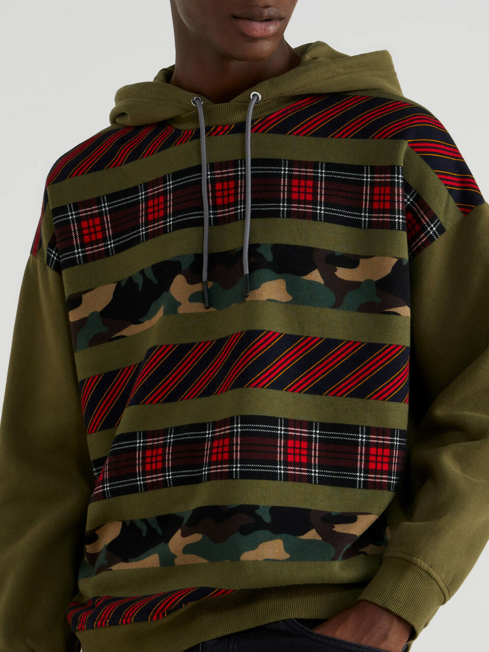 Sweatshirt with front print Men image number null