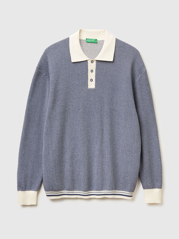 Knit polo in 100% cotton Knit polo in 100% cotton Men