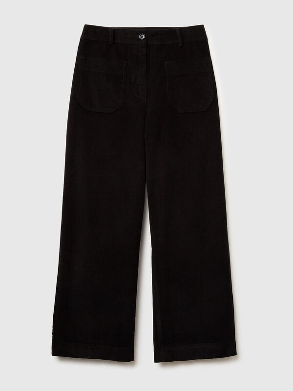 Straight corduroy trousers Straight corduroy trousers Women