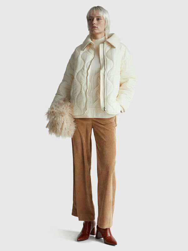 Quilted nylon jacket Women