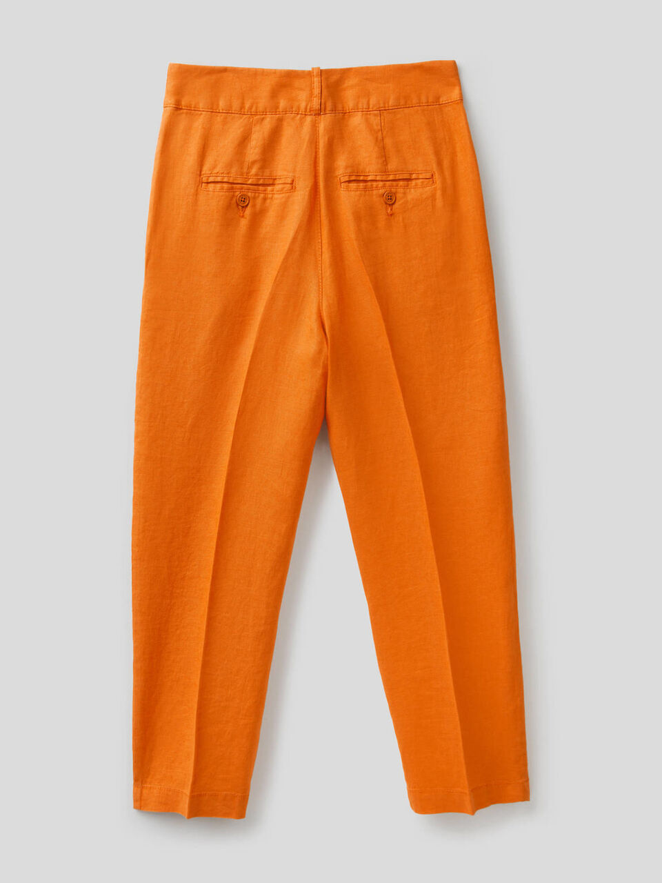 Pants in pure linen image number null