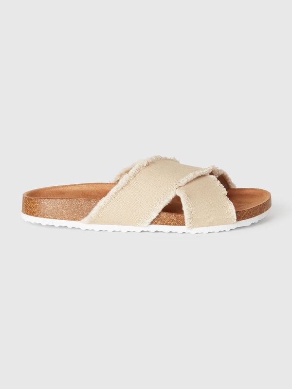 Slippers with double band Women
