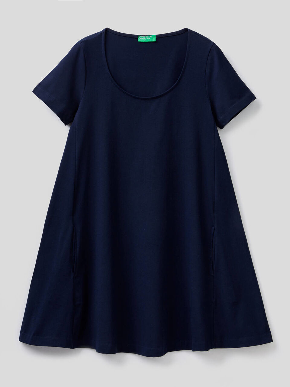 Stretch cotton dress image number null