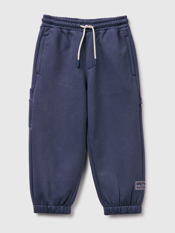 Joggers in warm cotton Junior Boy