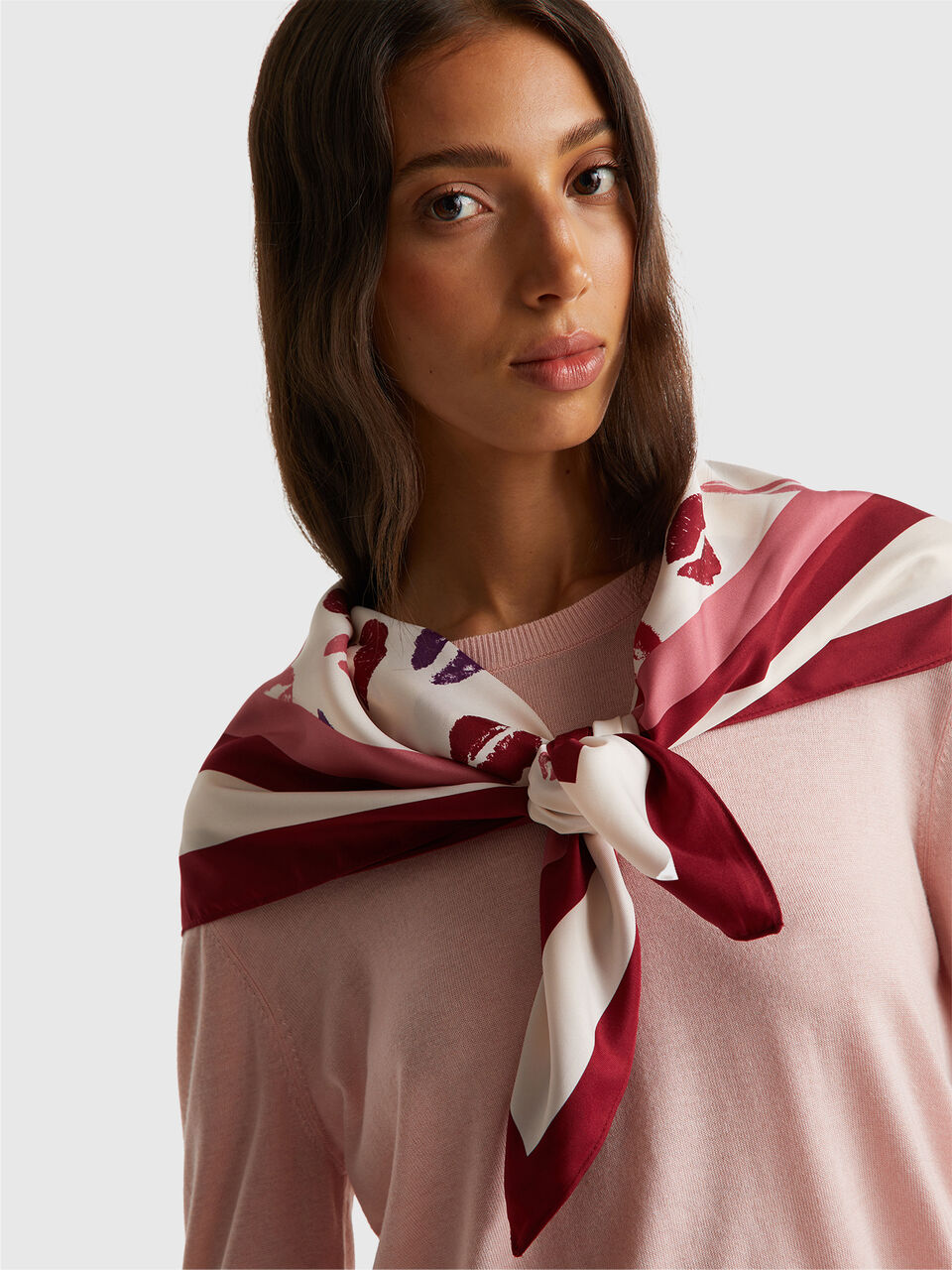 SQUARE SCARF Women image number null