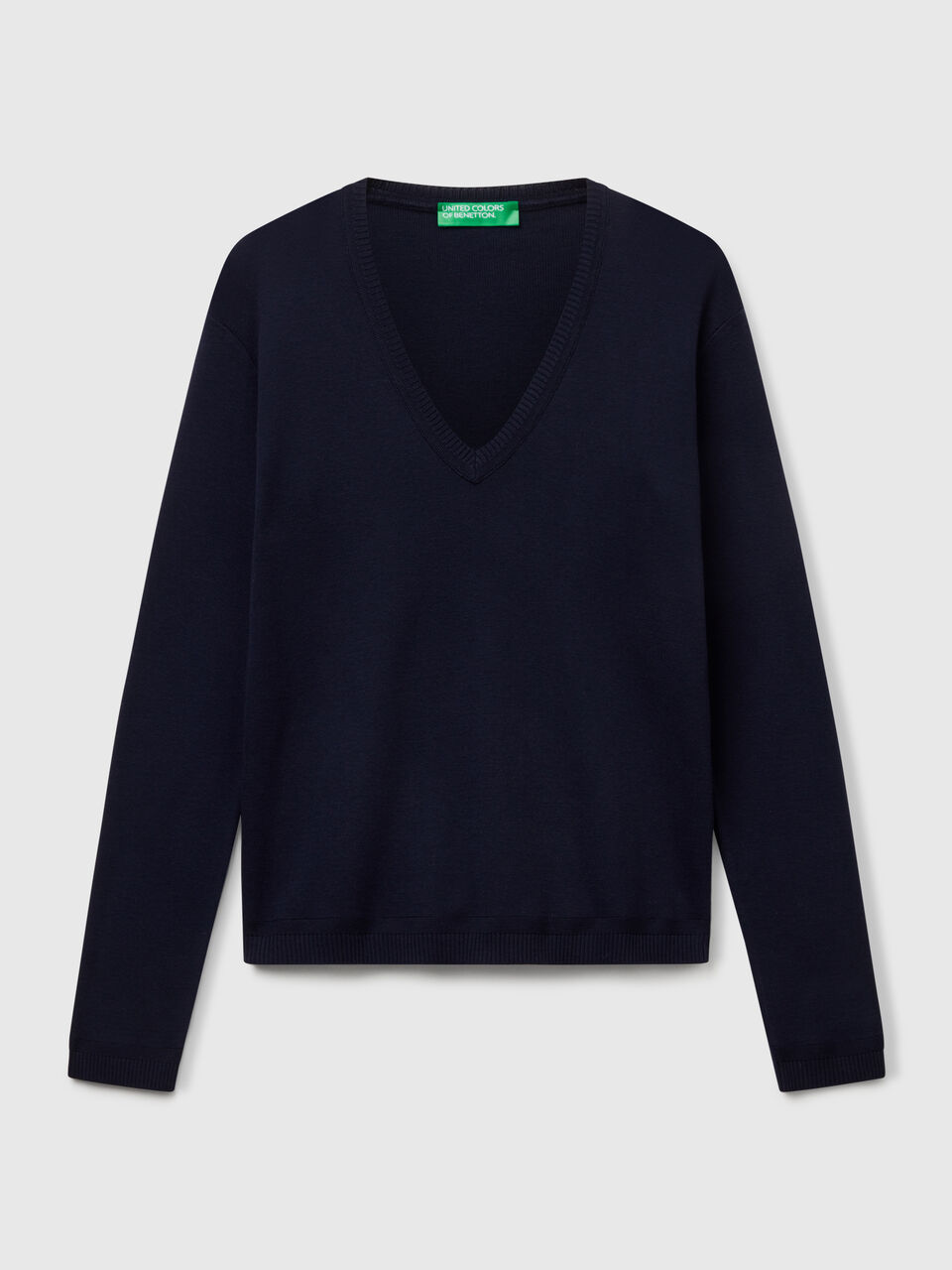 V NECK SWEATER L/S Women image number null