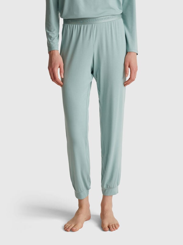 Trousers in stretch Modal Women