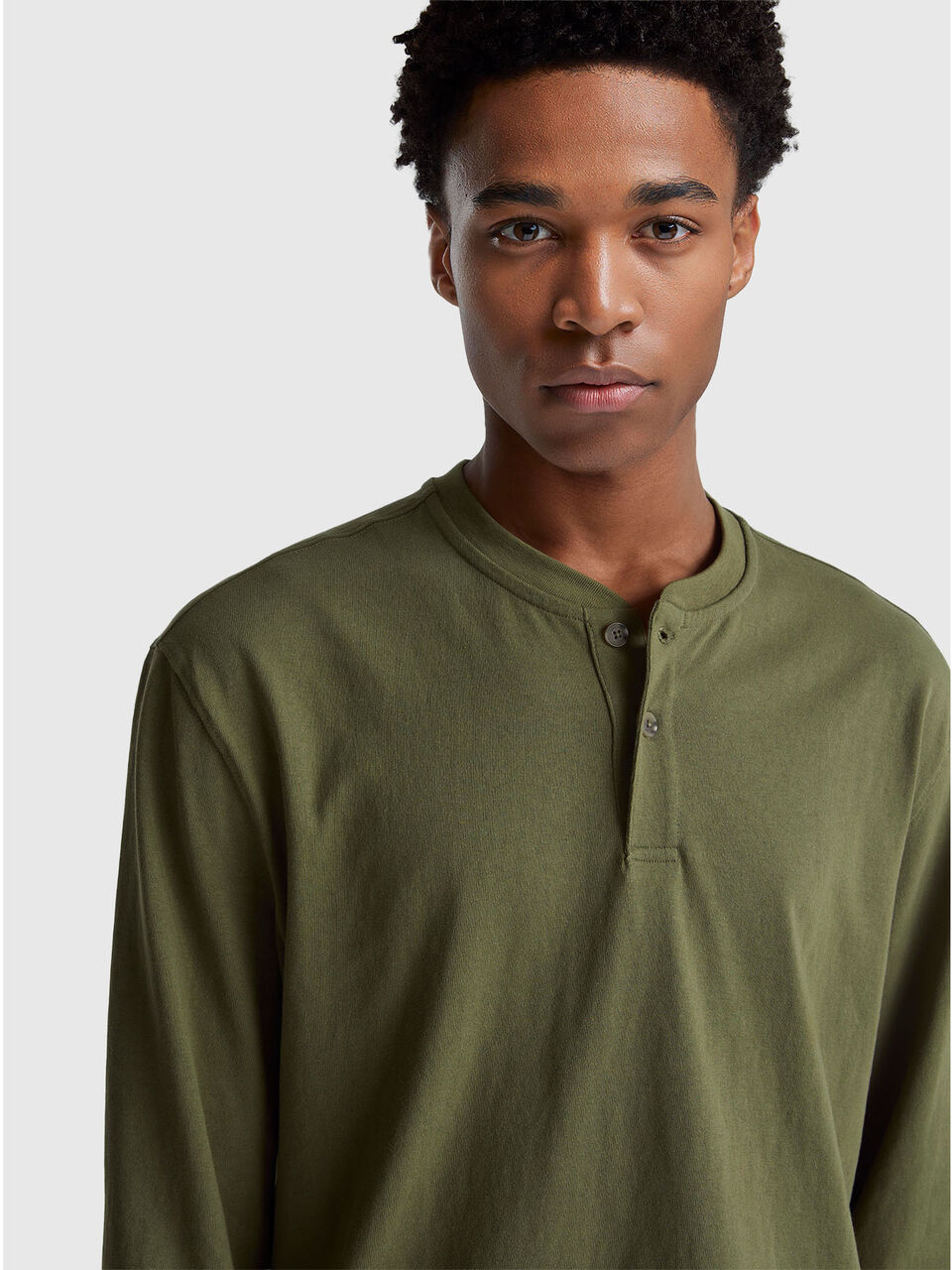 ROUND NECK SWEATL/S Men image number null
