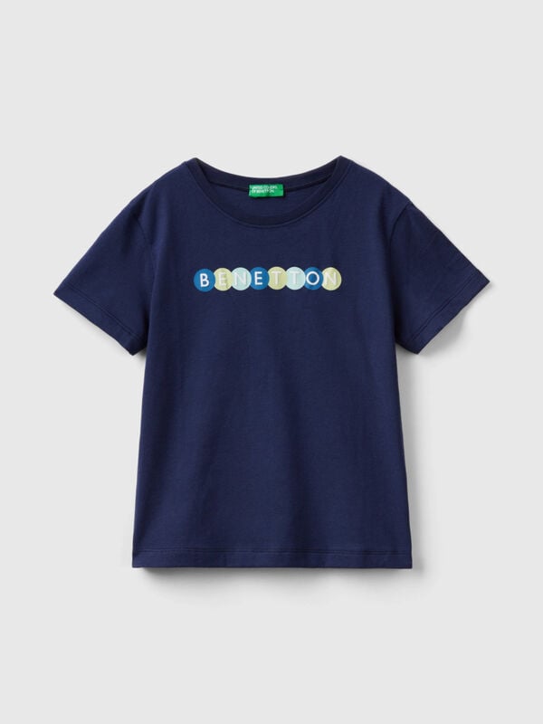 T-shirt with print in 100% organic cotton Junior Boy