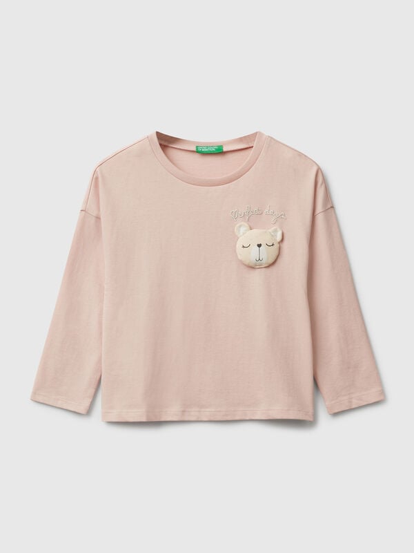 T-shirt with applique Junior Girl