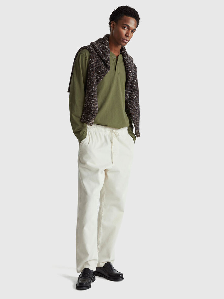 ROUND NECK SWEATL/S Men