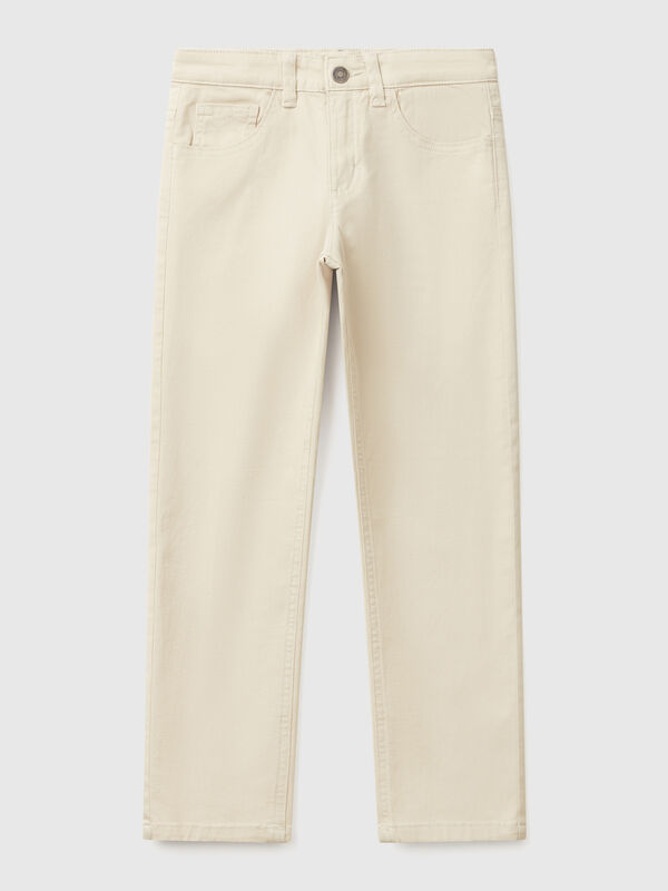 Five pocket slim fit trousers Junior Boy