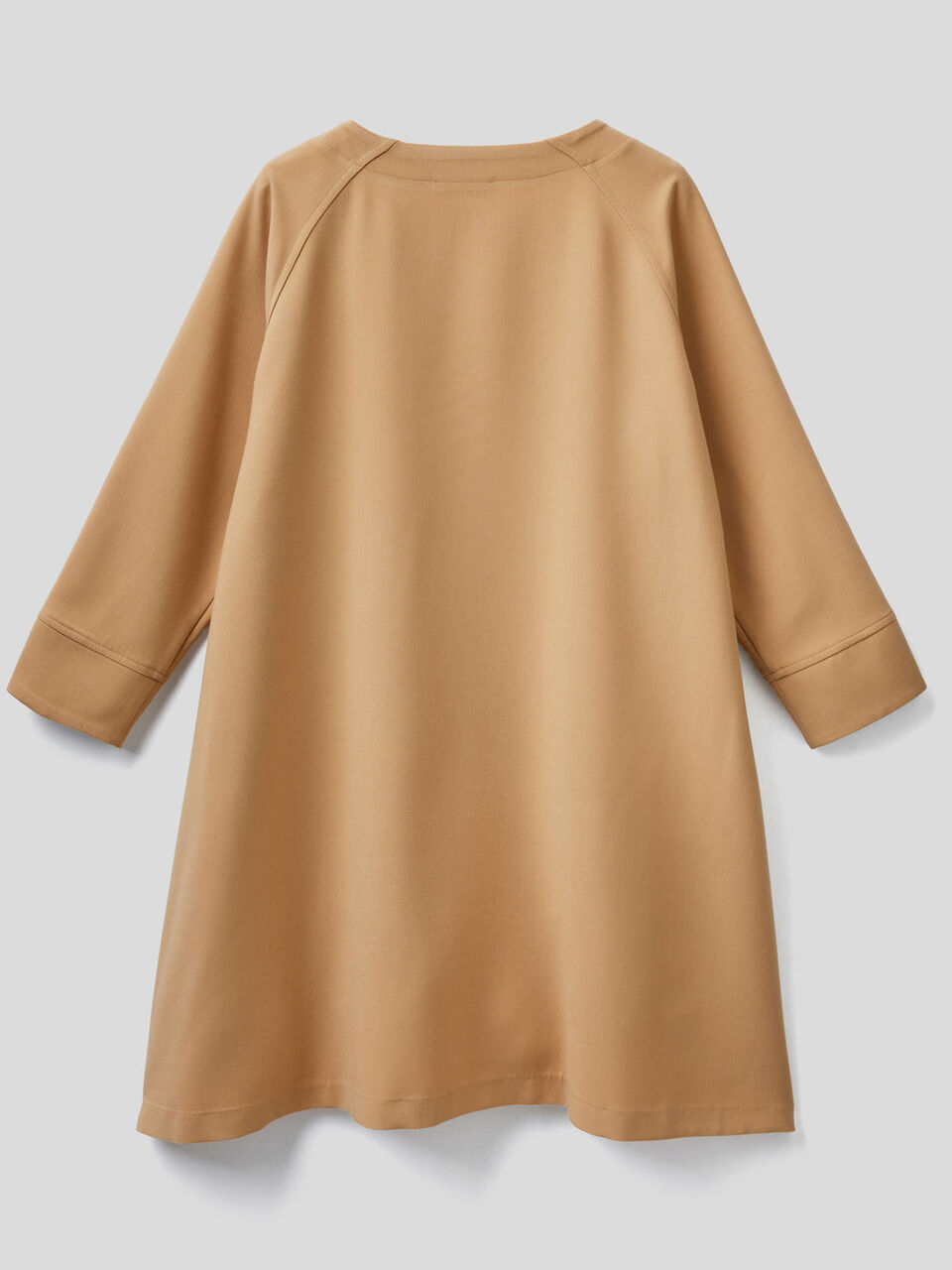 Flared dress with maxi pocket image number null