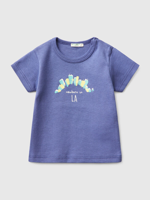 Short sleeve t-shirt in cotton New Born (0-18 months)