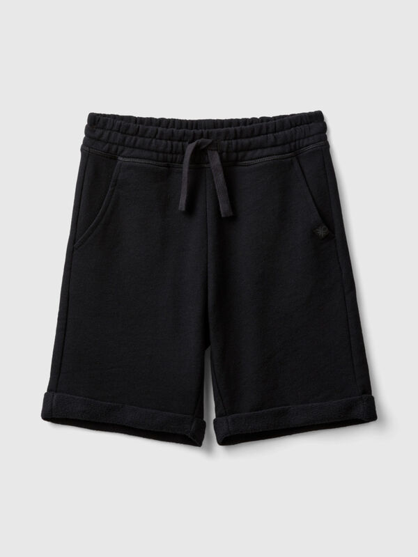 Bermudas in pure cotton sweat Junior Boy