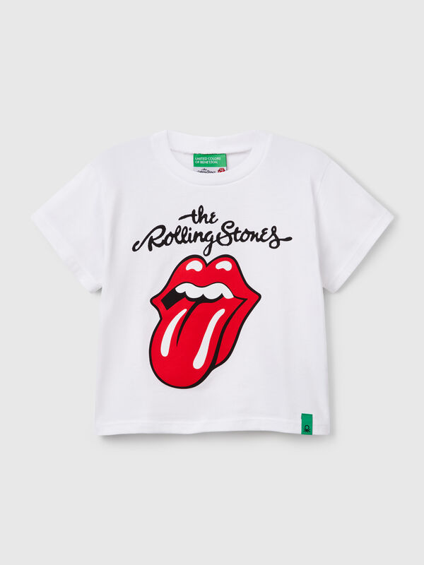 T-shirt with "The Rolling Stones" print Junior Girl