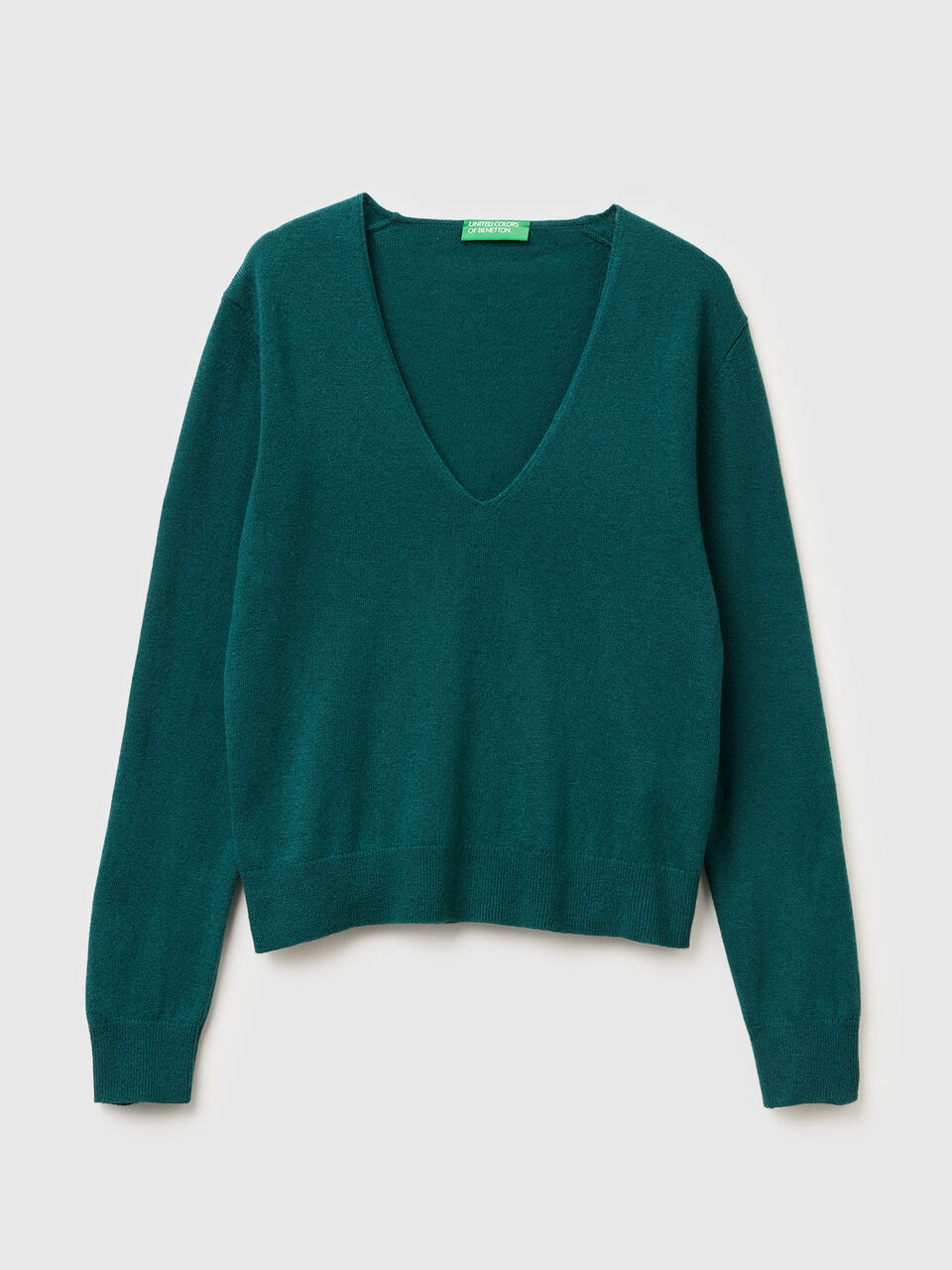 V NECK SWEATER L/S Women image number 1