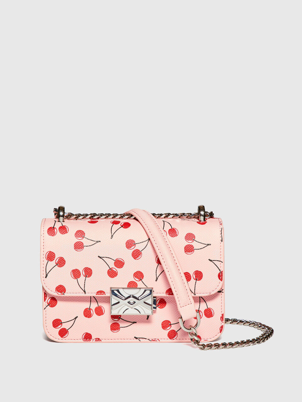 Small pink Be Bag with cherries