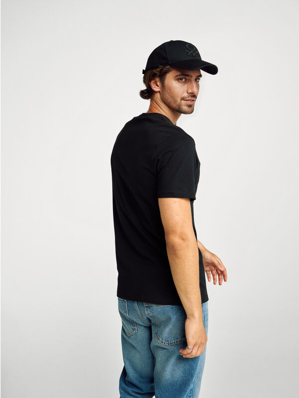 Long fiber cotton t-shirt Men