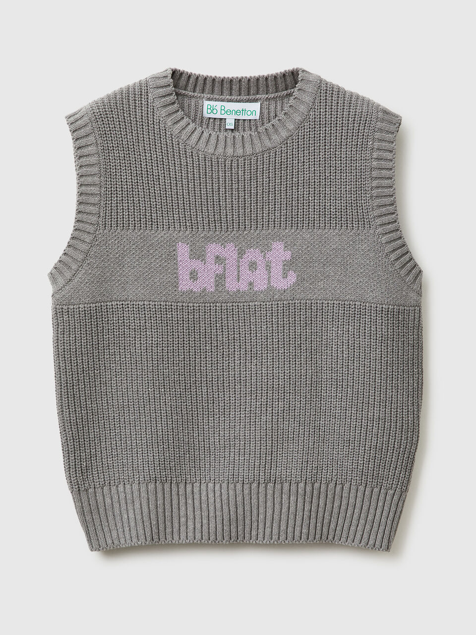 SLEEVELESS SWEATER Women image number null