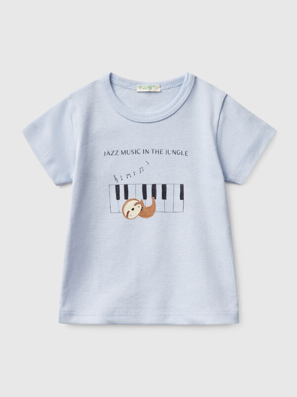 Short sleeve t-shirt in cotton New Born (0-18 months)