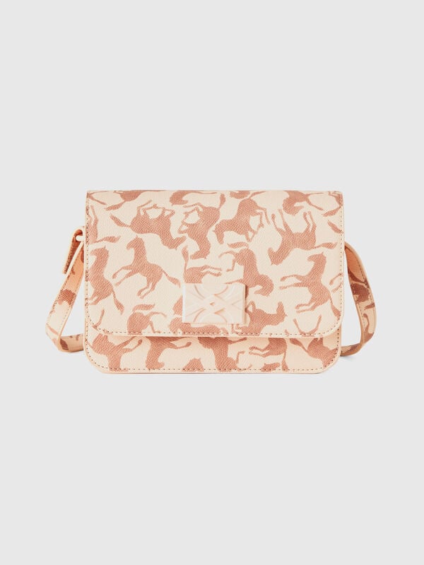 Light pink Be Bag with horse print Junior Girl