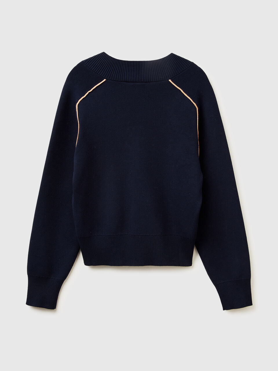 V NECK SWEATER L/S Women image number 2