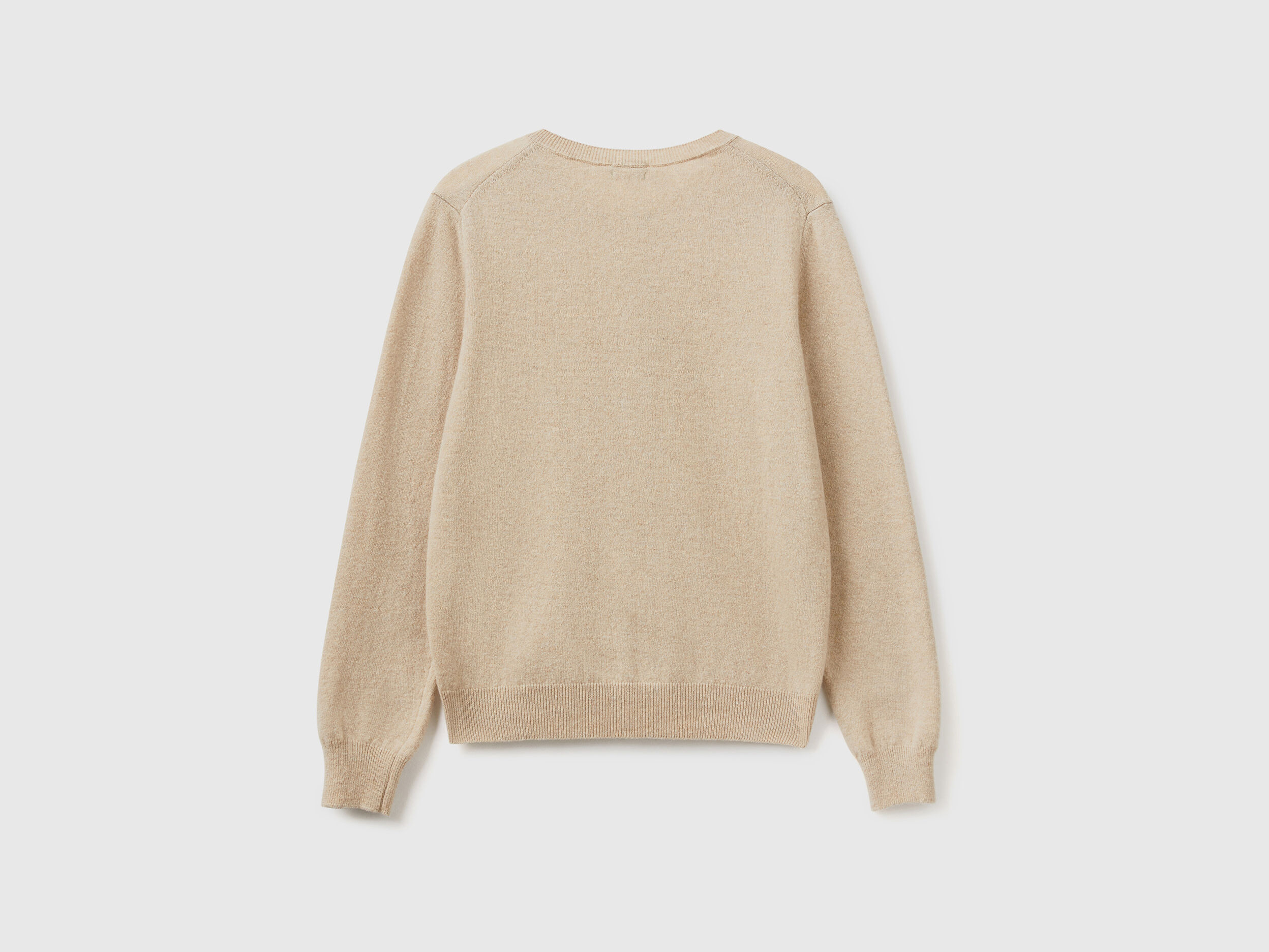 Beige crew neck sweater 2025