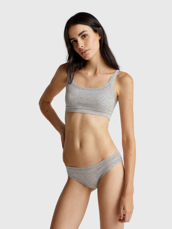 Brassiere in super stretch cotton Women