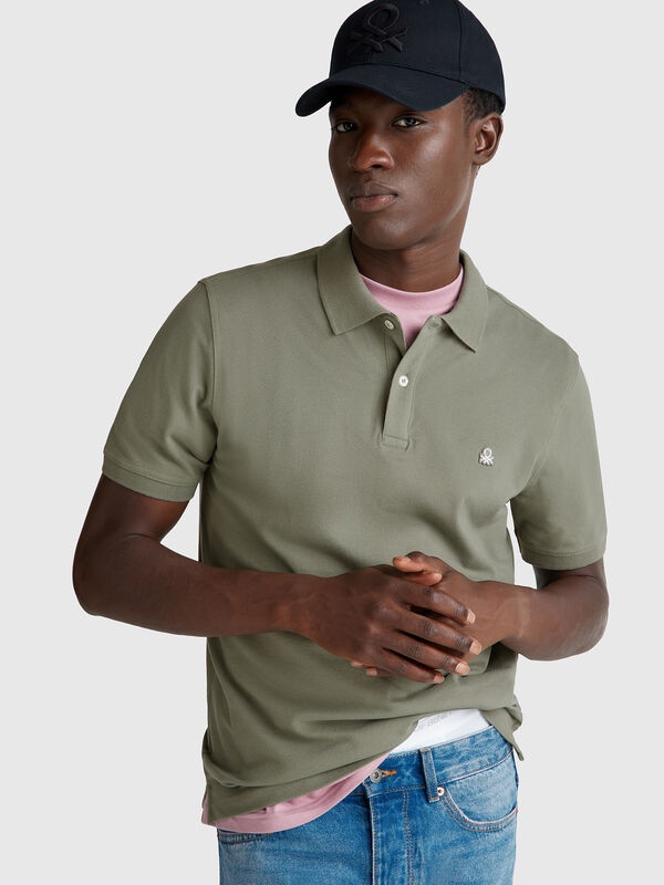 Slim fit polo Men