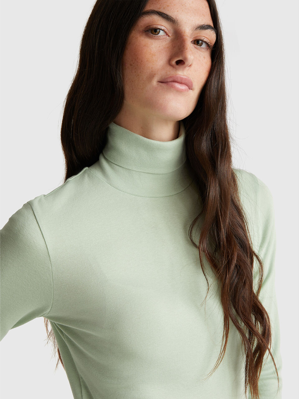 TURTLE NECK SWEATER Women image number null