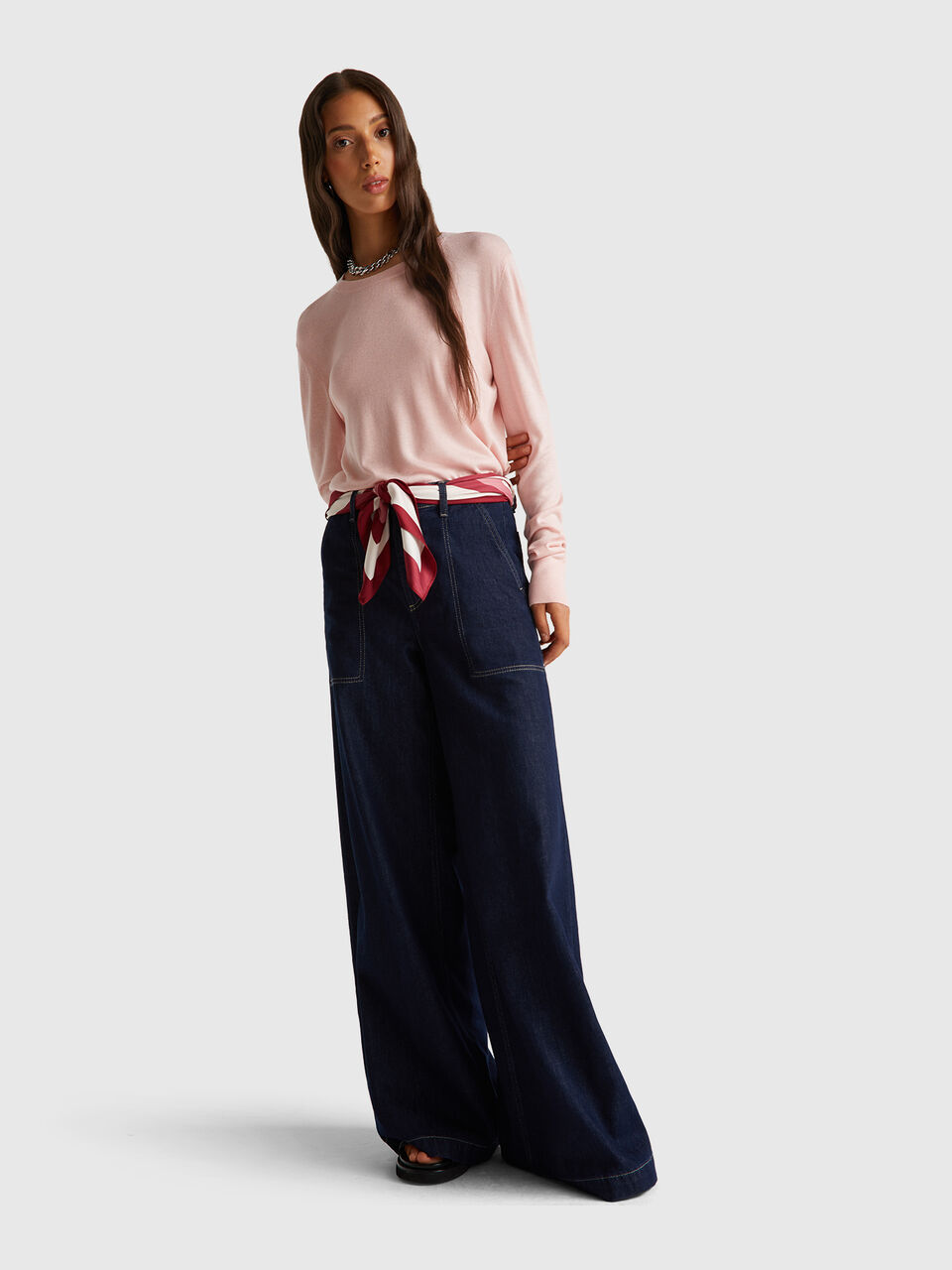 SQUARE SCARF Women image number null