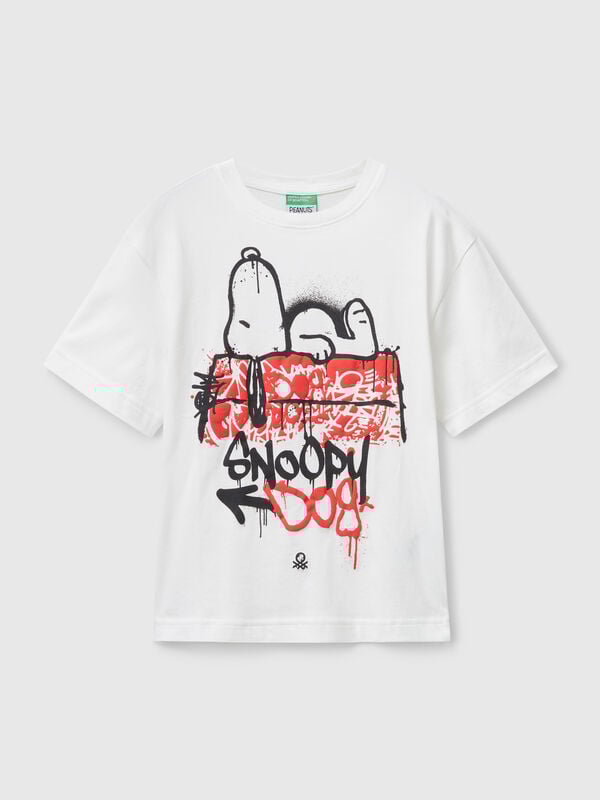 ©Peanuts graffiti print t-shirt  Junior Boy
