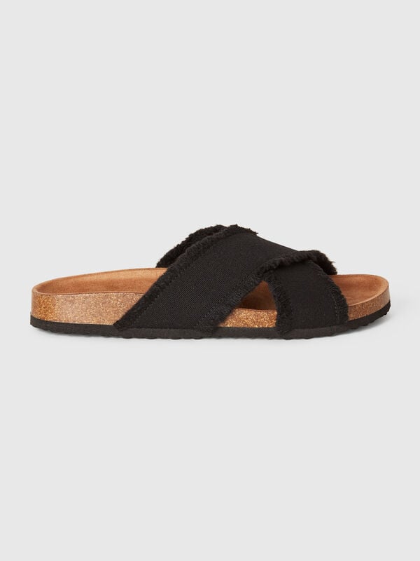 Slippers with double band Women