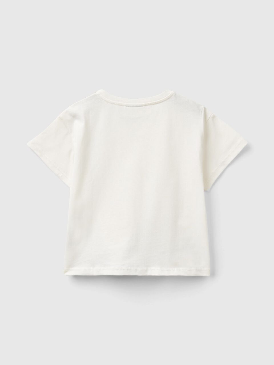 Boxy fit ©Peanuts t-shirt - Creamy White | Benetton