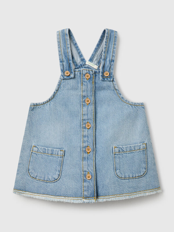 Denim overall skirt New Born (0-18 months)