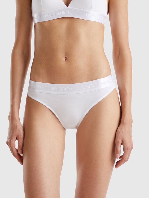 Underwear in stretch organic cotton Women