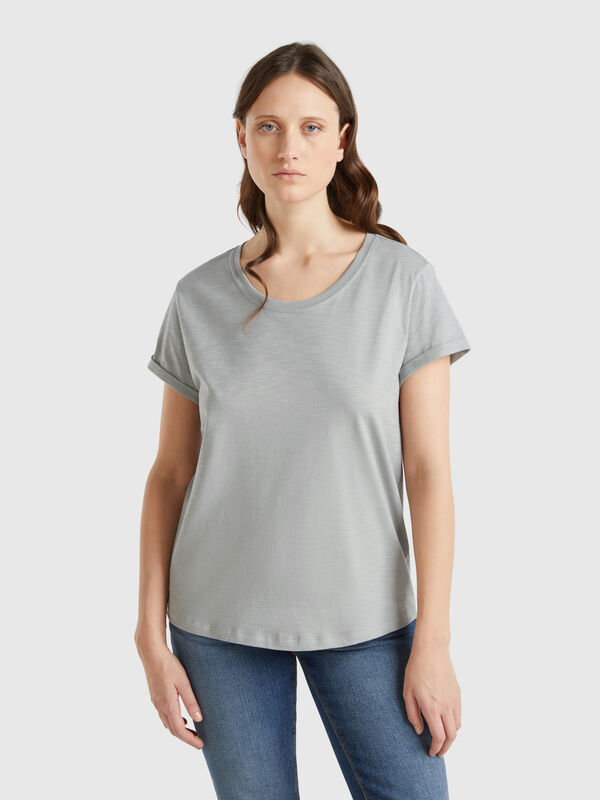 Short sleeve t-shirt lightweight cotton Women